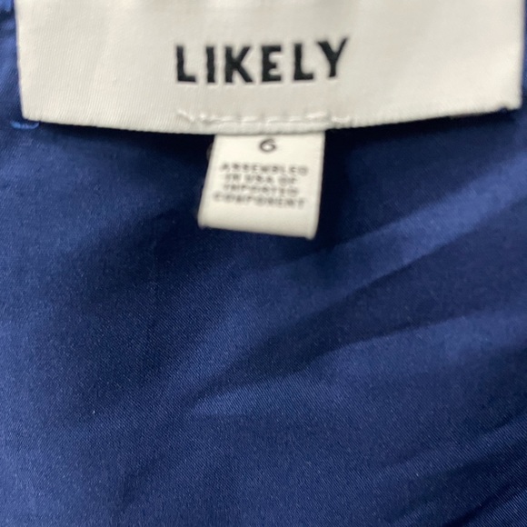 LIKE NEW • Likely • Casimira Mini Dress Floral Blue and Pink - Picture 6 of 9